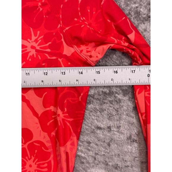 Terry Cycling Jersey XS Womens Pink Floral Full Zip Long Sleeve - Picture 4 of 8